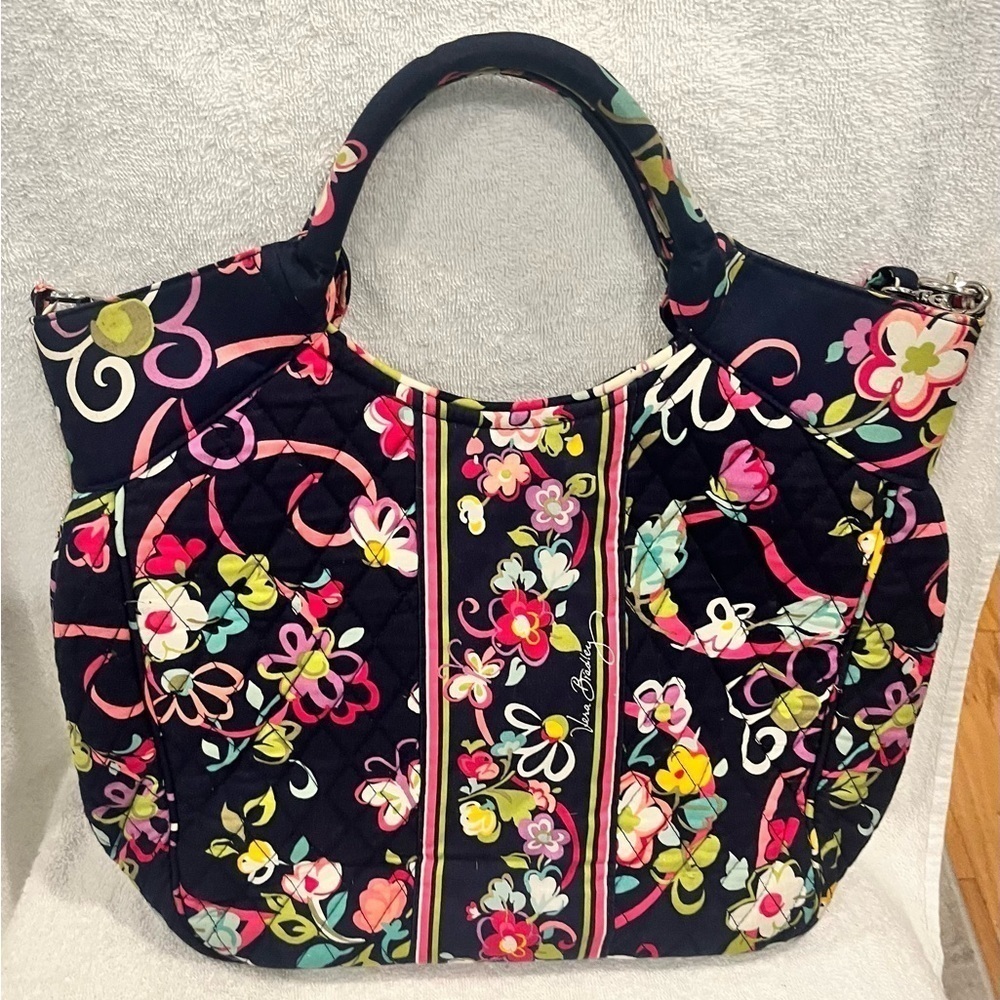 Vera Bradley ribbons magnetic closure purse - Picture 5 of 10
